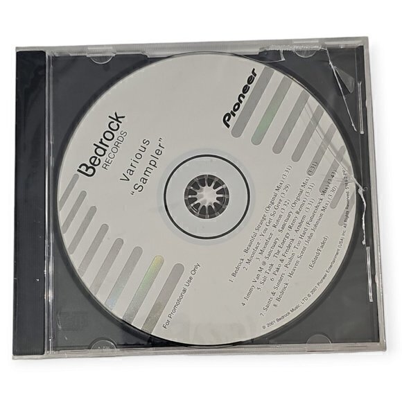 Bedrock Records Sampler‎ - Various Artists [2001 Promotional CD] - Picture 1 of 2